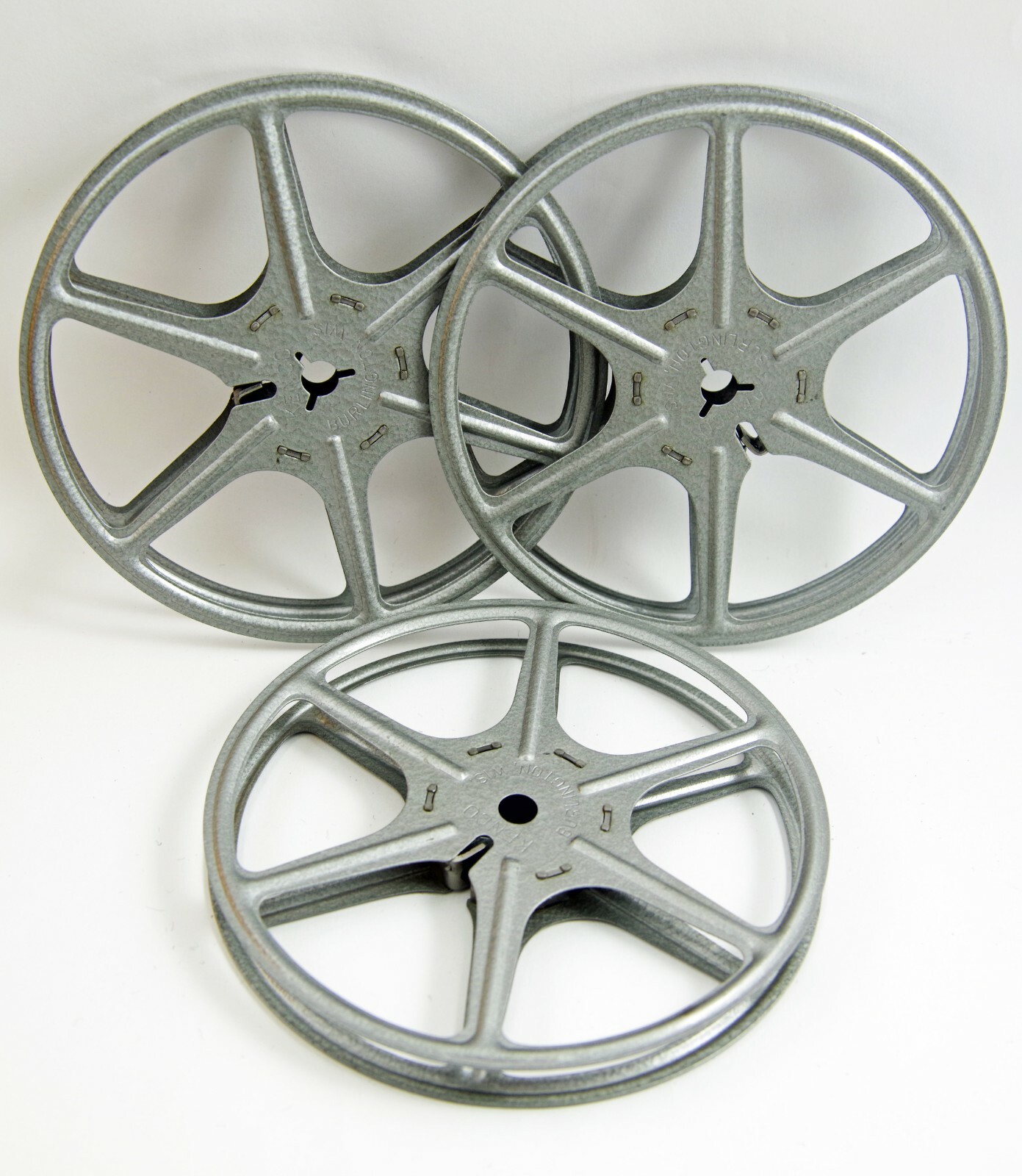 8mm Metal Canister and Reel – Three of Them.