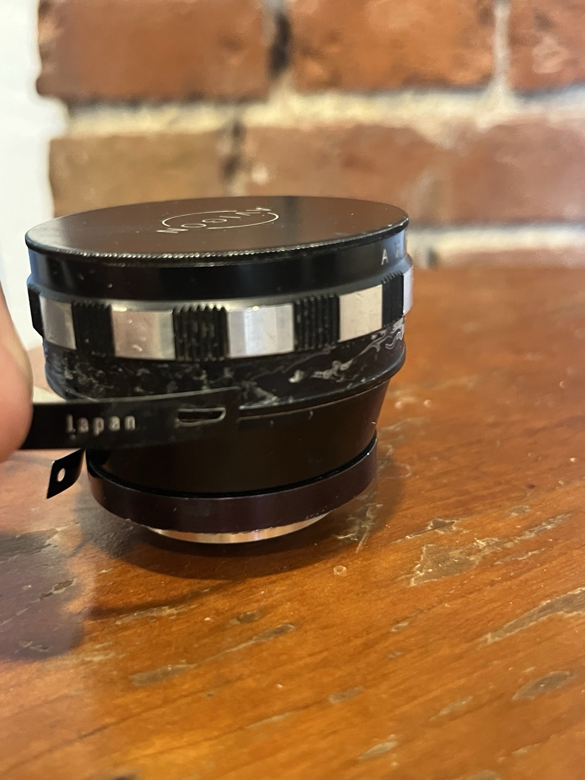 Vintage Avigon Aux Telephoto Lens w Tiffen Series 5 to 6 Adapter Parts