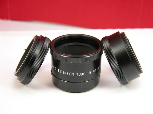 EXTENSION TUBE SET For M42 Pentax Screw Mt Or Other Cameras For Macro Close-Up