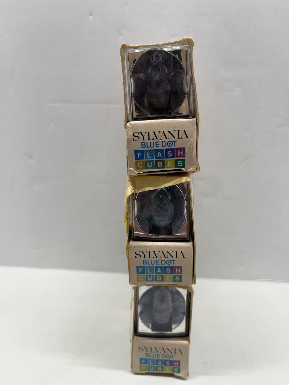 Sylvania Blue Dot Flashcubes (Flash Cubes) Three Packs of 3 – 36 Total Flashes
