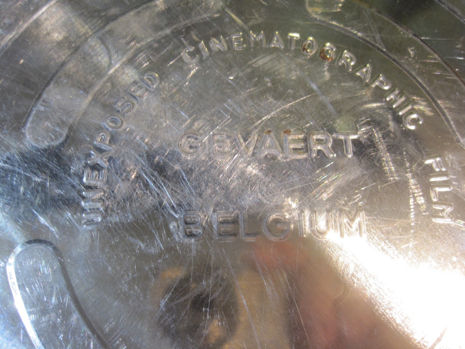 Vintage Geveart 35 mm Movie film tin