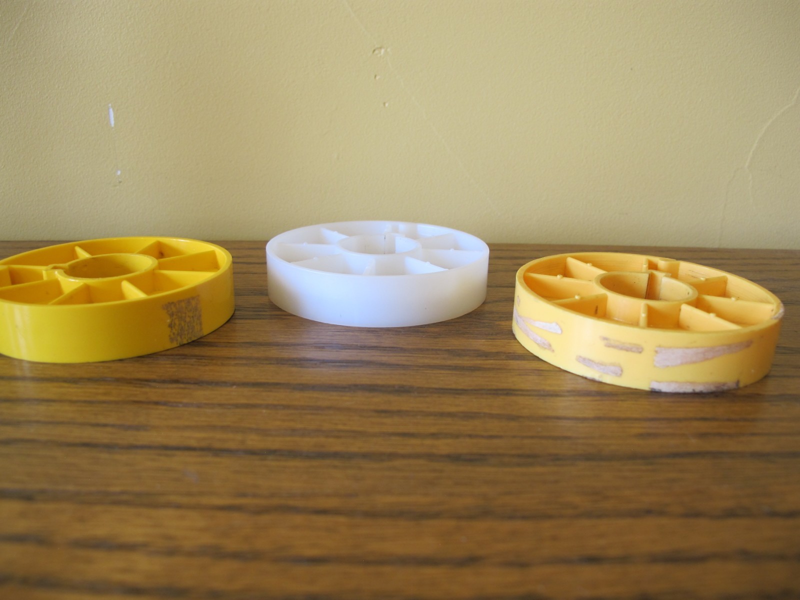 LOT of Three 3″ Kodak Cores for 16mm film