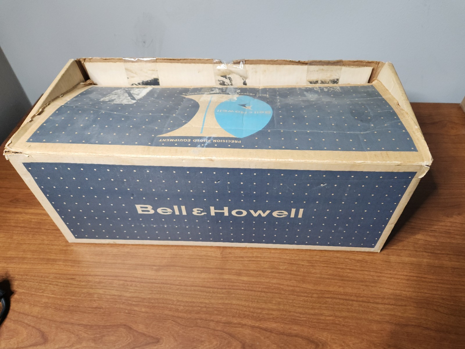 Vintage 1950s Bell & Howell Model #35968 2 Lamp Indoor Light Bar W/ Box Tested