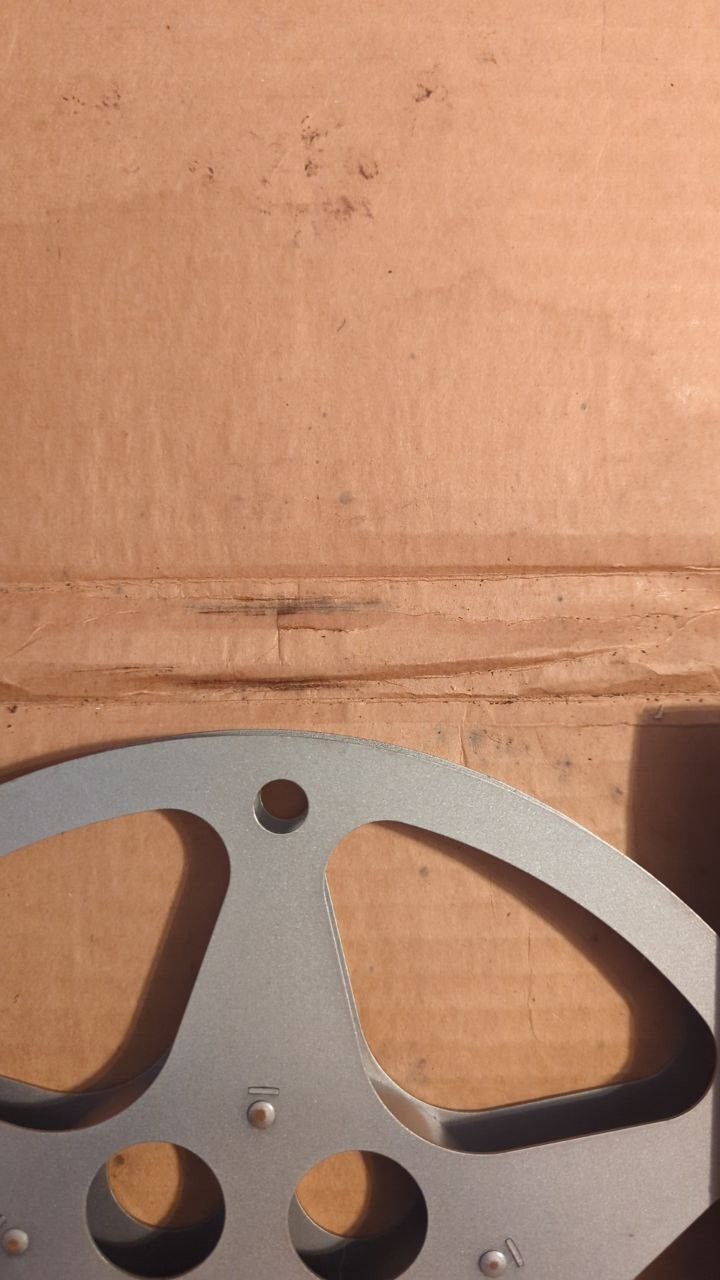 SCHERER 800′ 16MM FILM REEL 800ft cap – Made In USA – See Video