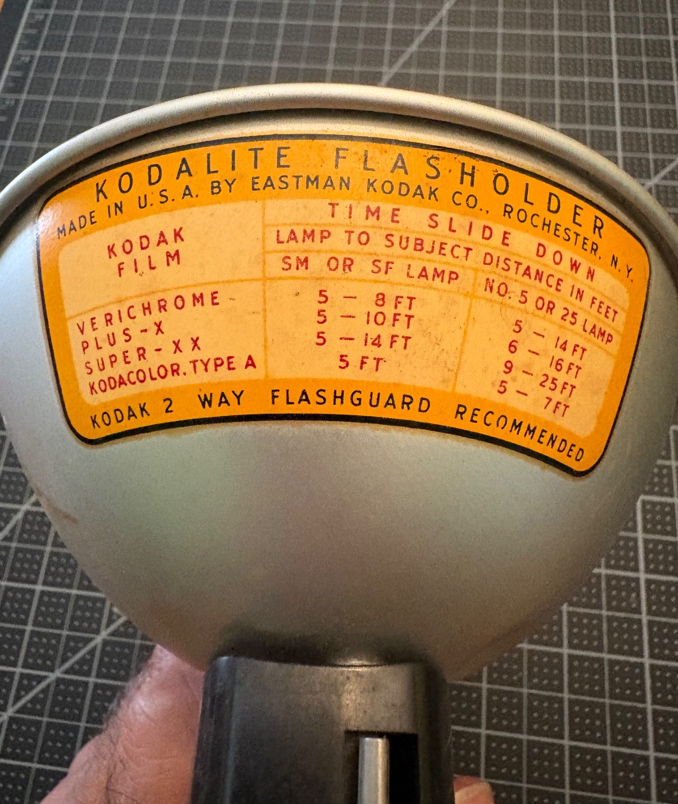 Vintage Kodak Kodalite Midget Flasholder for Brownie Camera vintage 1950s