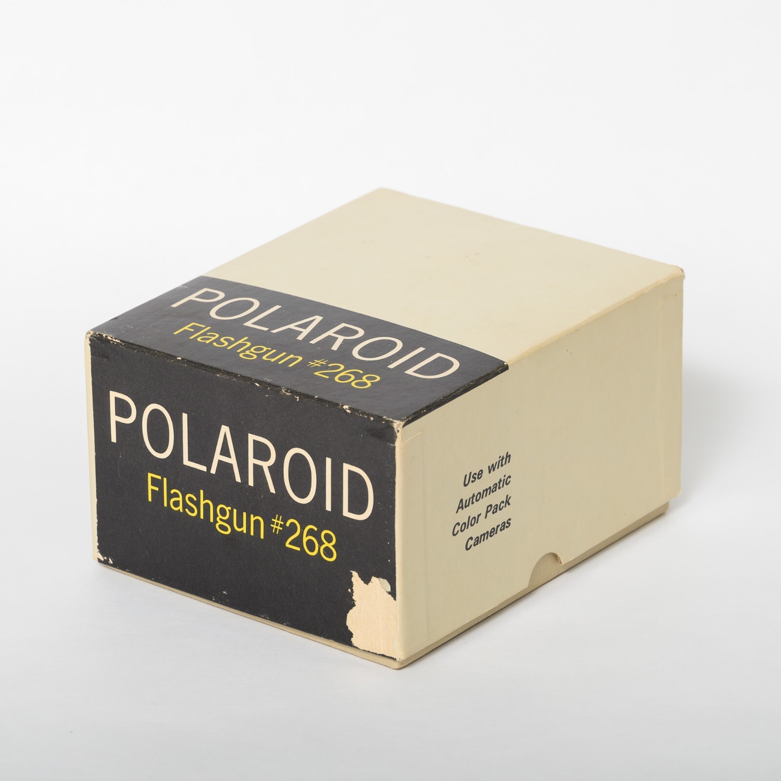 Vintage Polaroid 268 Flashgun for Automatic Color Pack Land Cameras AS IS READ