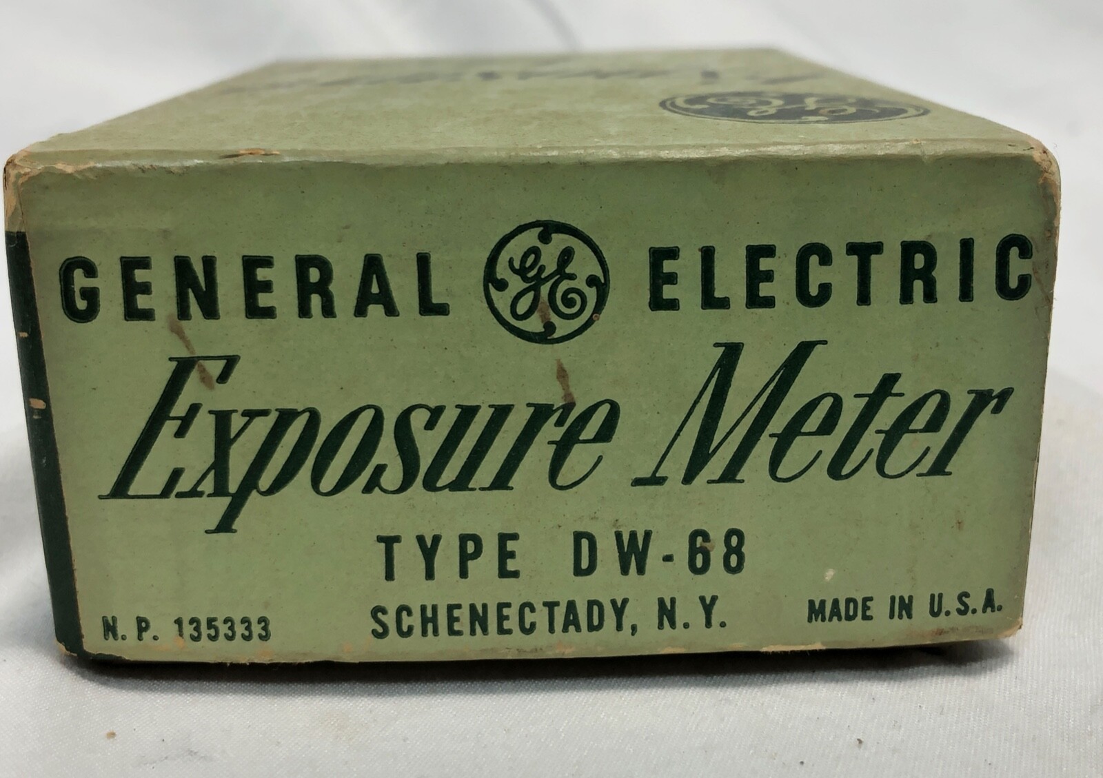 General Electric DW-68 Exposure Meter Vintage Photo Lightmeter Photography Photo