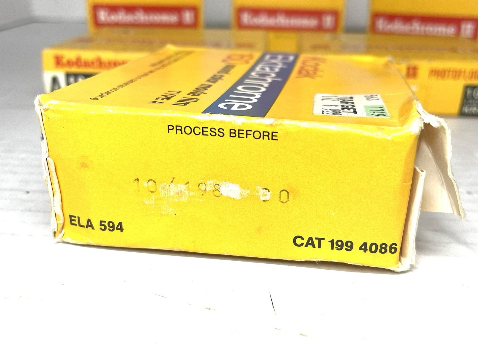 VINTAGE 5 LOT EXPIRED SEALED KODACHROME II MOVIE FILM 50ft 1972, 100ft 1965-66