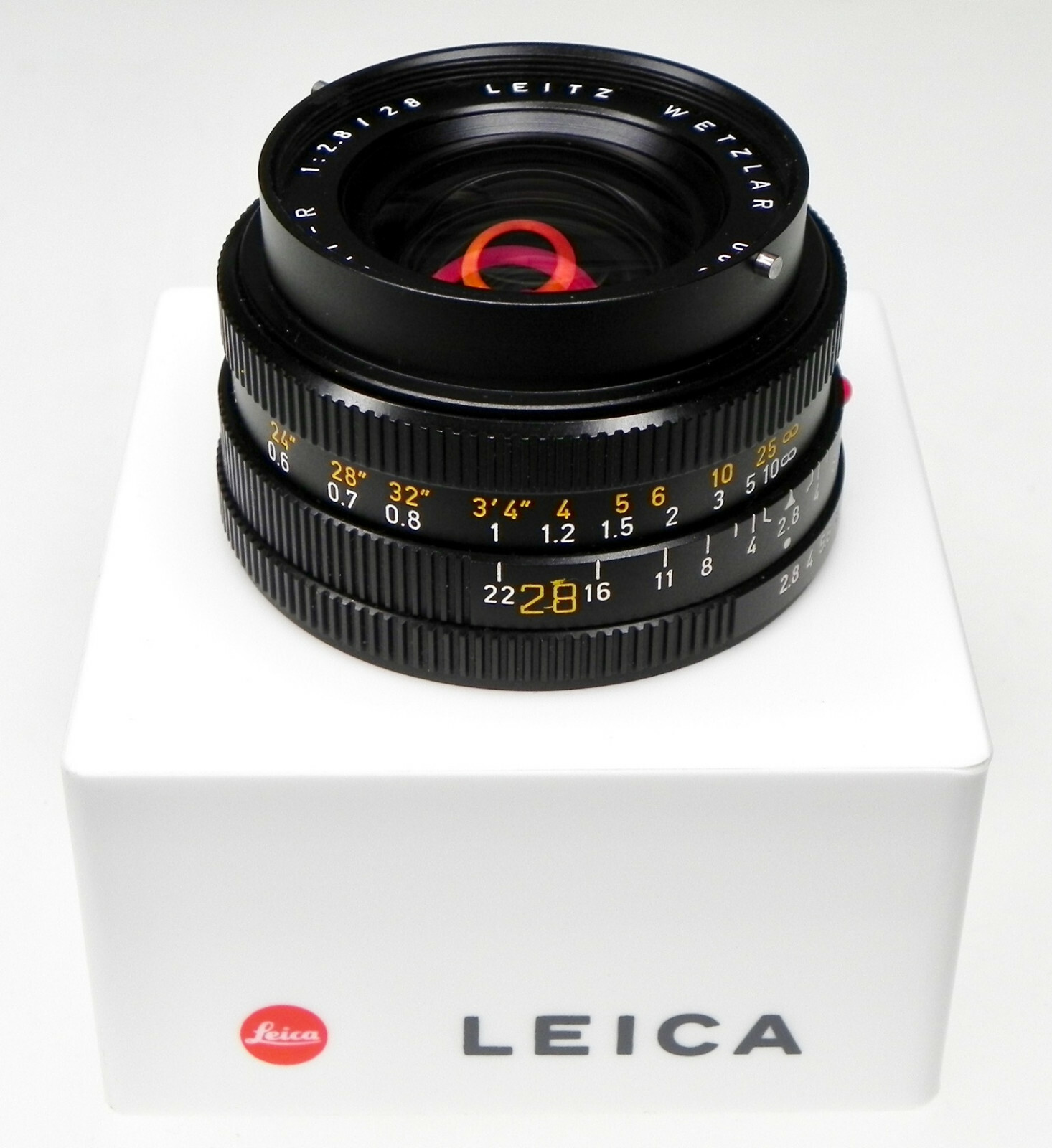 Vintage White Leica R Lens Lens #2 ………. Minty