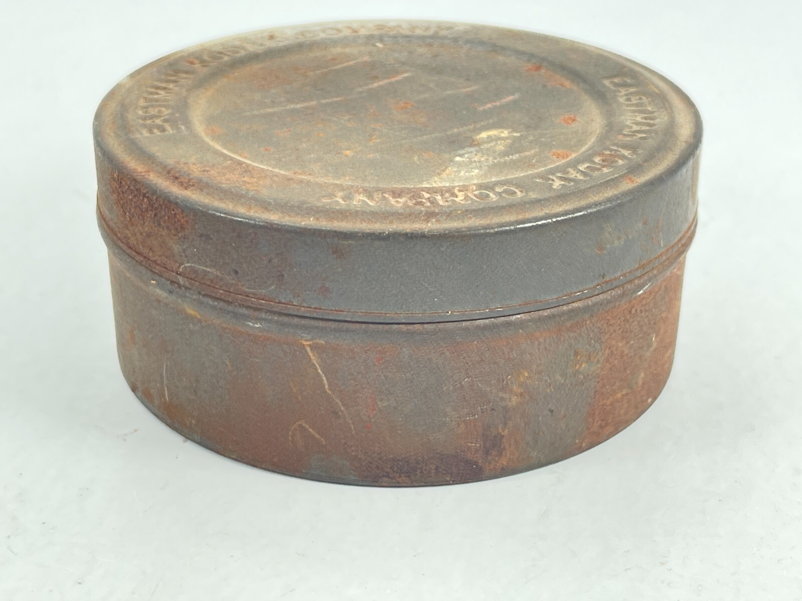 Vintage Eastman Kodak Company Thick 1.75″ T x 3-7/8″ Diam Film Can Canister L2
