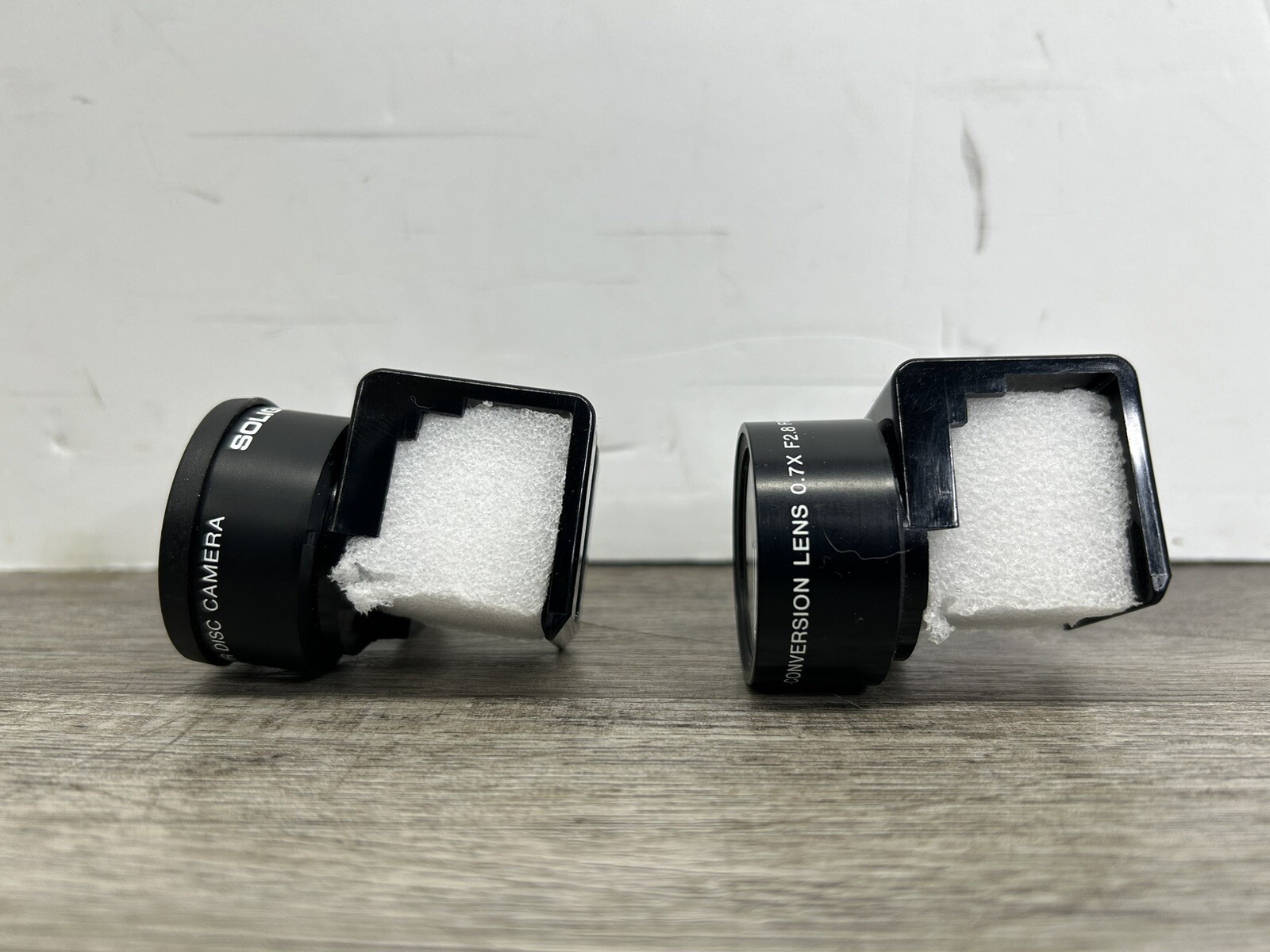 Soligor Tele-Conversion Lens 1.5xF2.8 & Wide-Conversion Lens 0.7xF2.8 Disc Cam