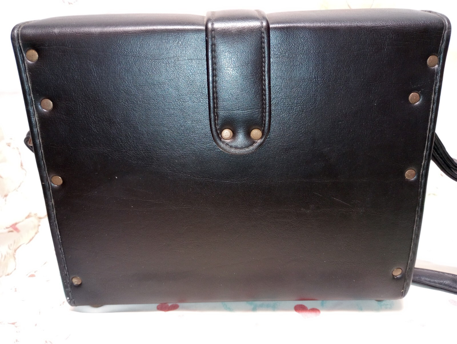Vintage Black Camera Case With Adj. Strap