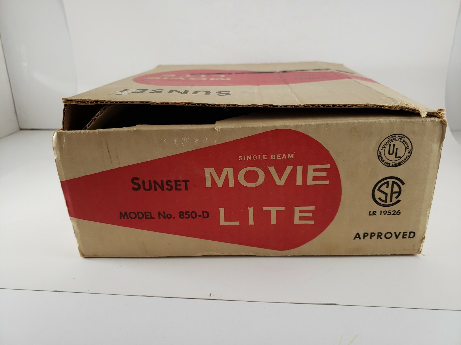 Sunset Movie Lite In Box Single Beam 650 Watt 120 Volt Model 850D Tested!