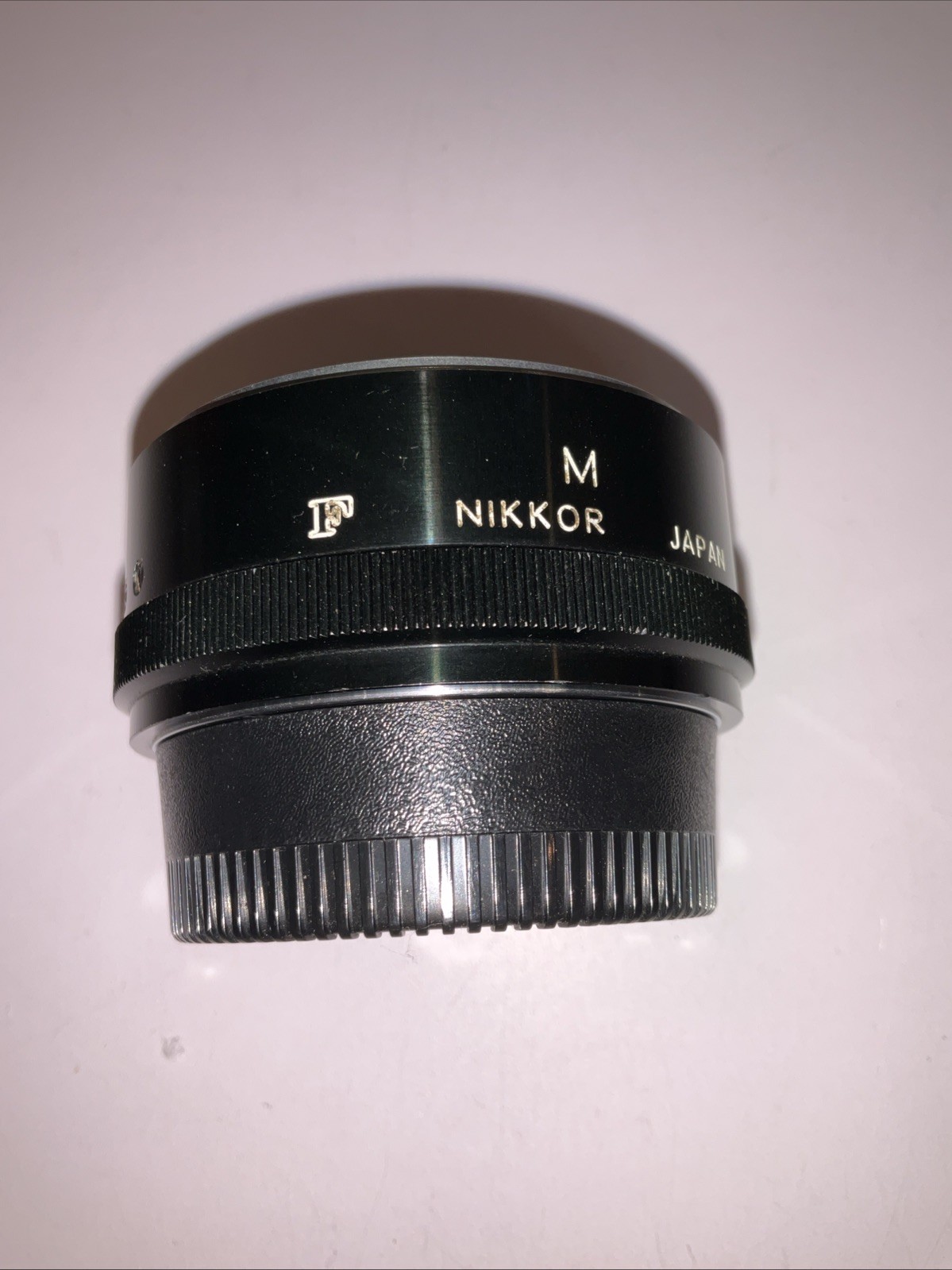 VINTAGE NIKON NIKKOR M EXTENSION TUBE ADAPTER FOR MICRO OR F MOUNT LENSES