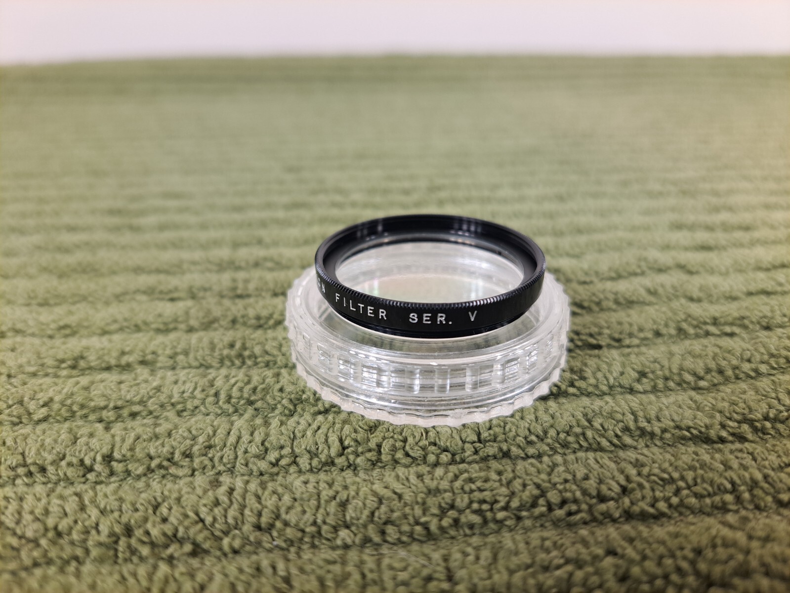 Vintage Telesar Screw In Diffusion Filter Series V (30.2 mm) w Case Japan
