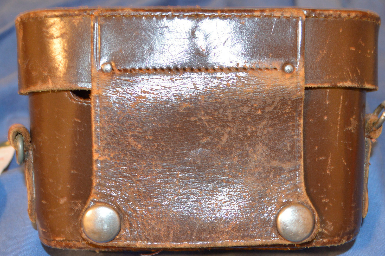 Vintage Brown Hardside Camera Case