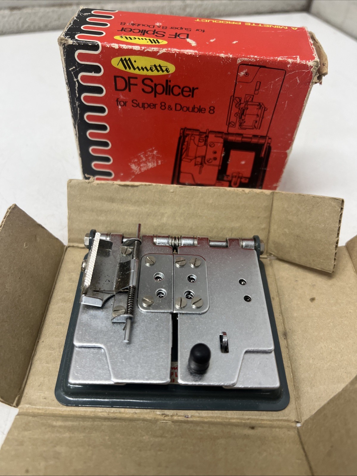 VINTAGE MINETTE DF SPLICER SUPER 8 DOUBLE 8 FILM PHOTOGRAPHY