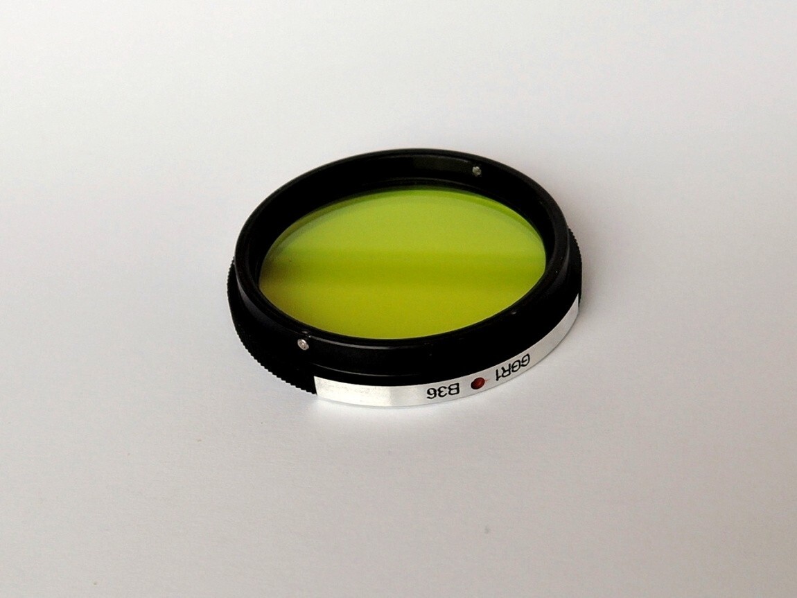 Flexaret MEOPTA GGR1 B36 Color Filter Czechoslovakia Genuine Accessories Bayonet