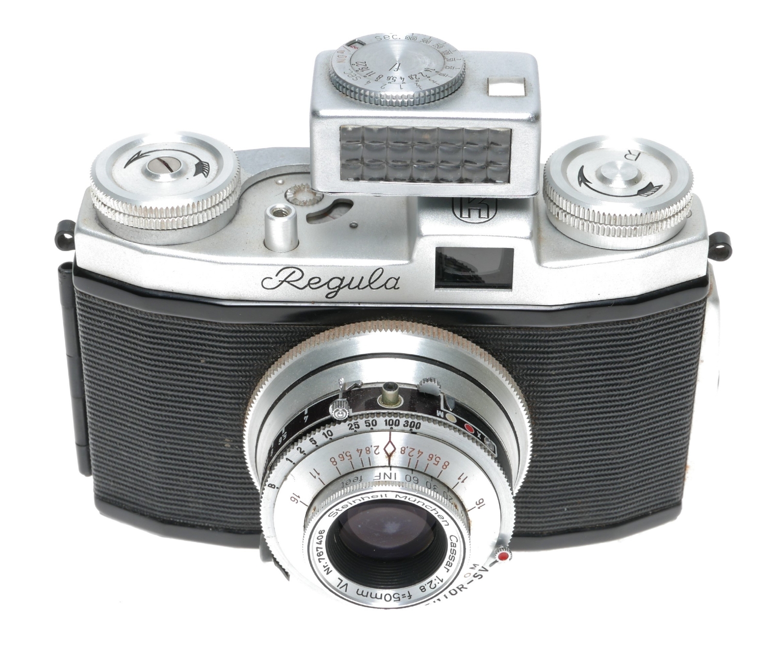 King Regula I-P 35mm Film Camera Steinheil Cassar 1:2.8 f=50mm VL