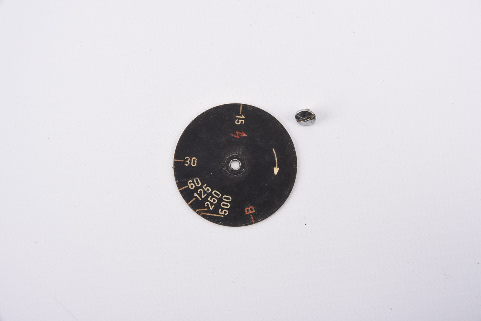 Plaubel Makiflex Automatic Camera Part Speed Setting Ring and Screw V03