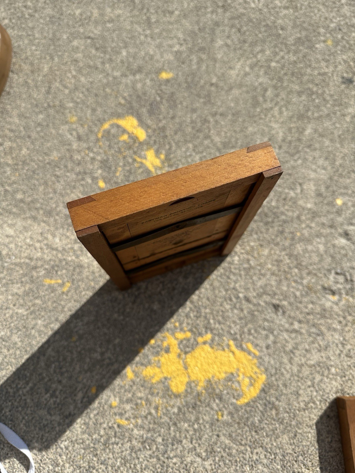 Eastman Kodak Printing Frame For 3 1/4 x 5 1/2 Negatives