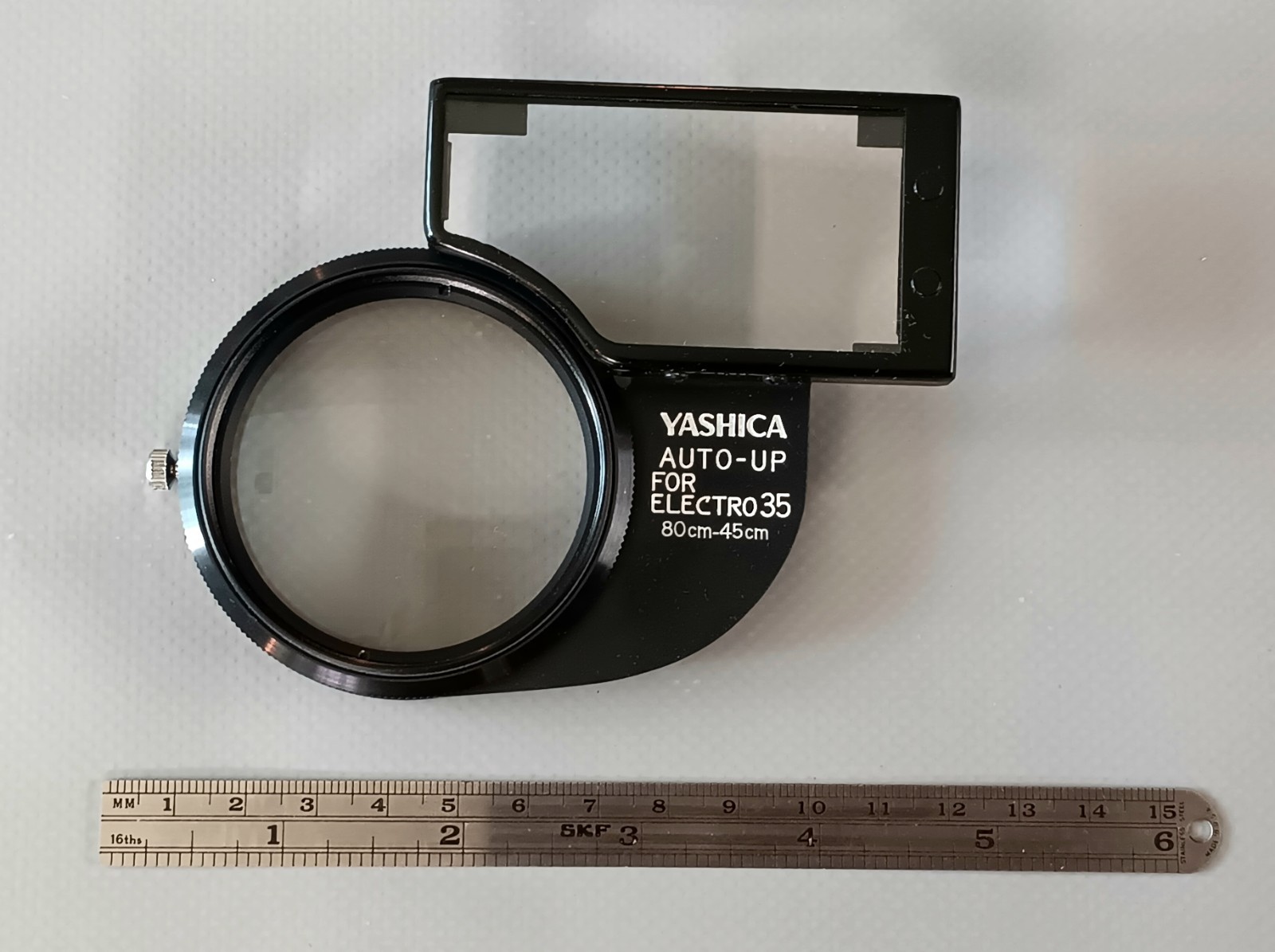 Yashica Auto-Up for YASHICA ELECTRO 35 80cm-45cm with Leather Case