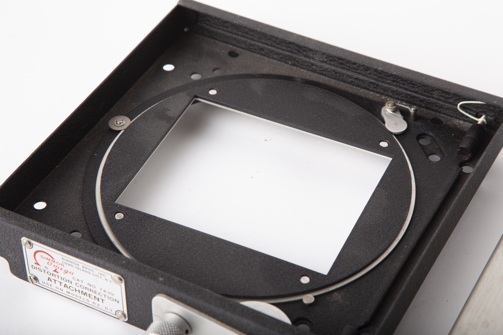 Omega Distortion Correction Device 7439 for Model D2-D3 Enlargers