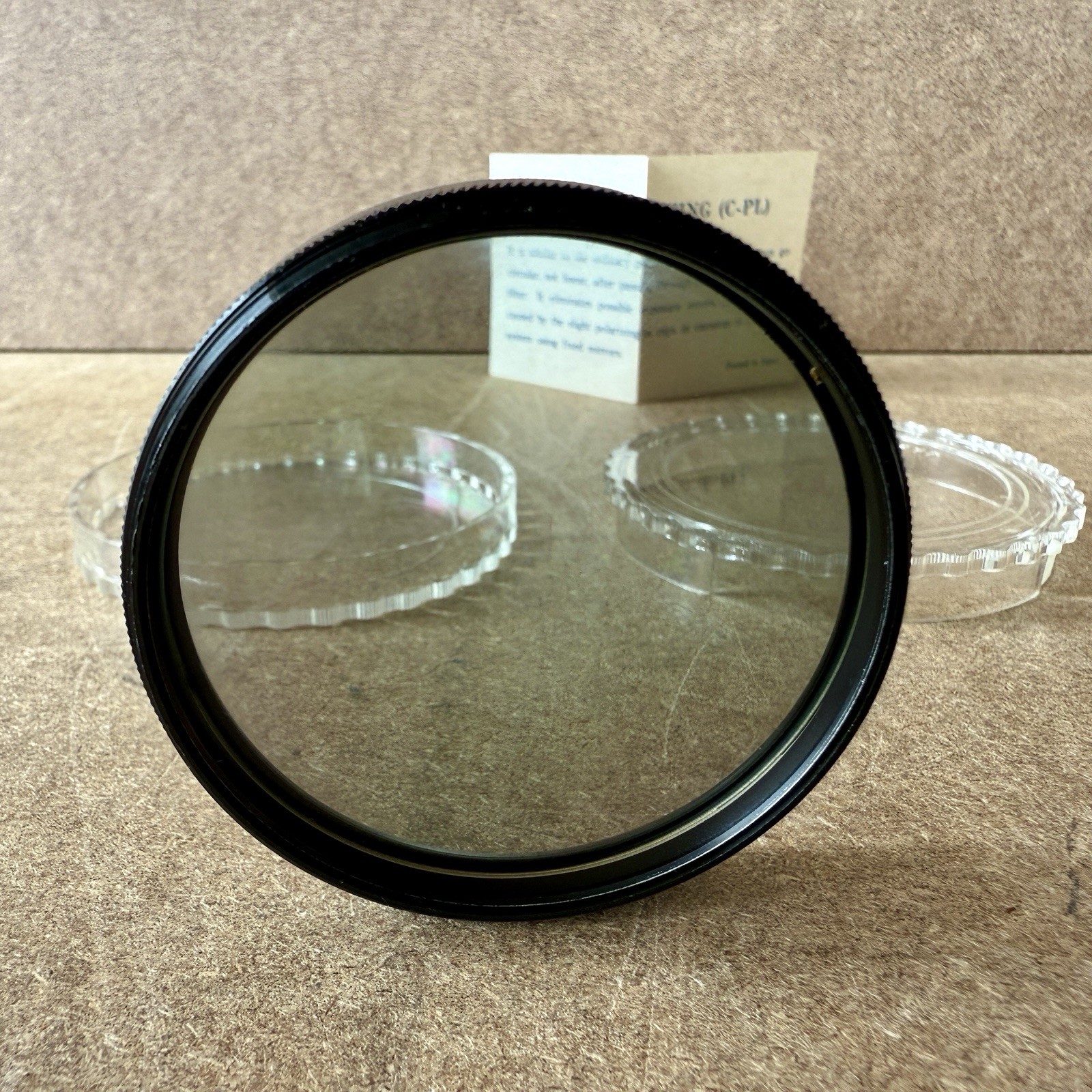 55mm Vintage Camera Lens Filter by Carrot Photo Systems Coated Made in Japan