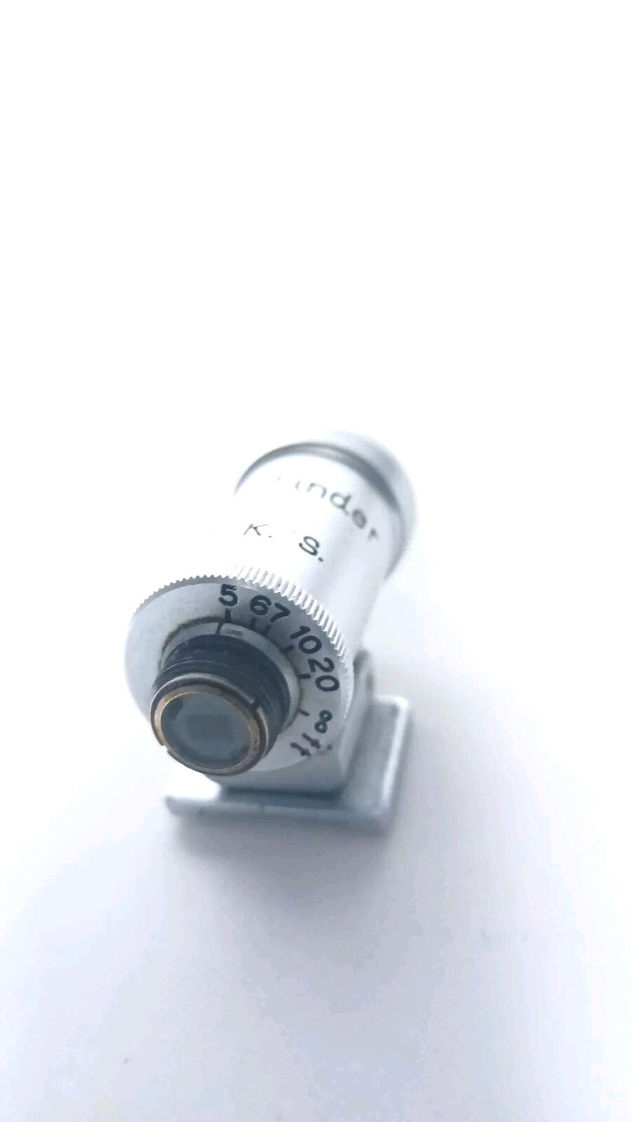 C.K.S. 135mm TELE FINDER HOT SHOE RANGEFINDER CAMERA ACCESSORY MINOLTA ROKKOR