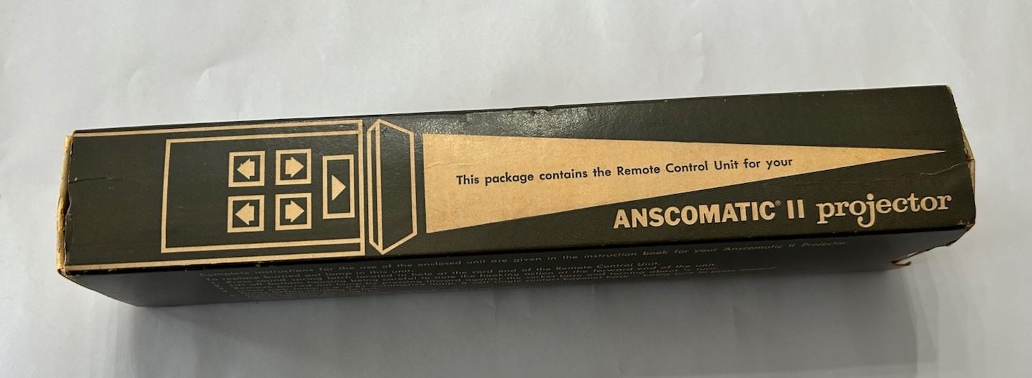 Remote Control Only for ANSCO Anscomatic II Slide Projector OEM Part
