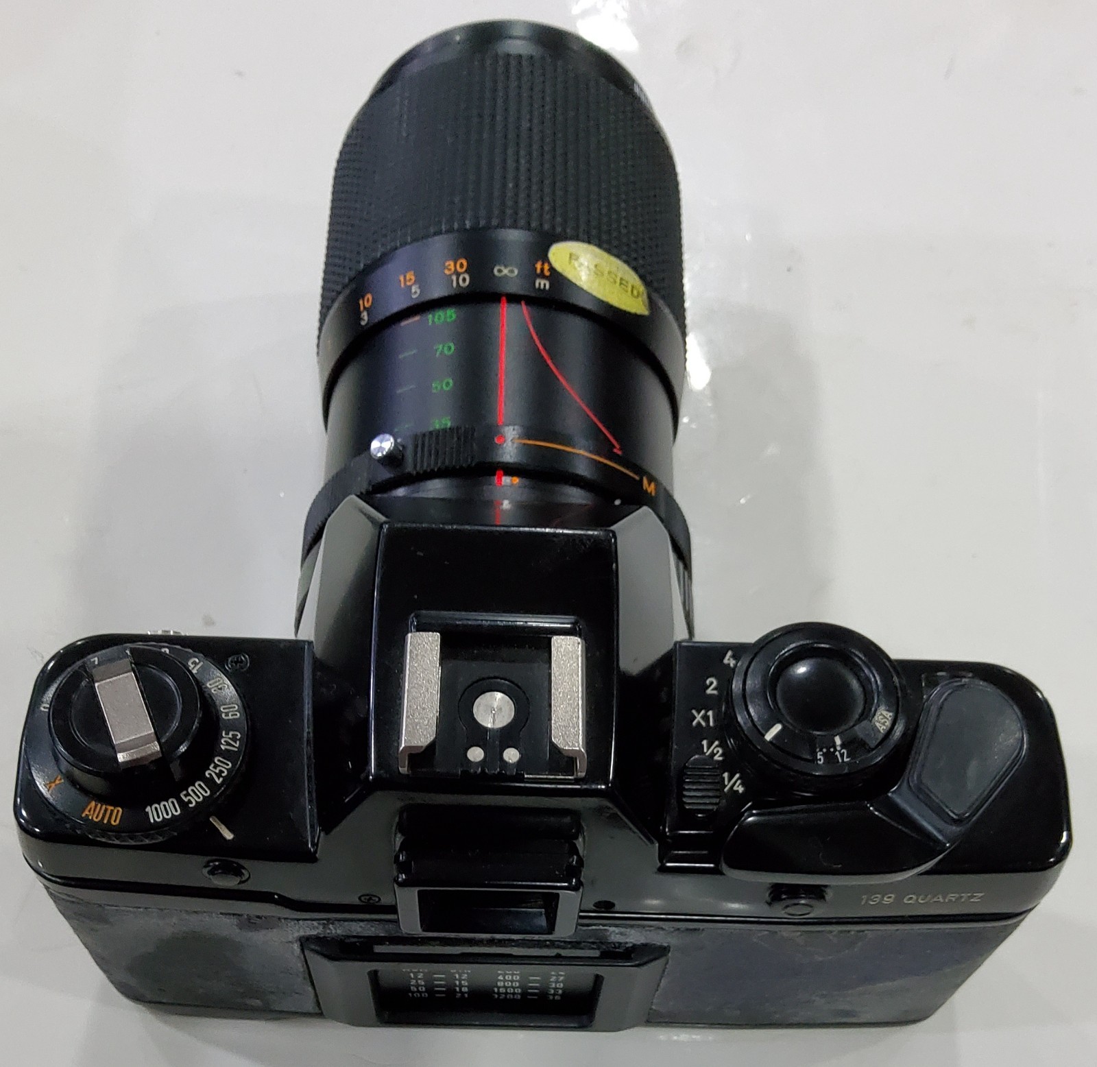 Vintage Contax 139 Quartz With Yashica Lens 35-105mm 1:3.5-4.5