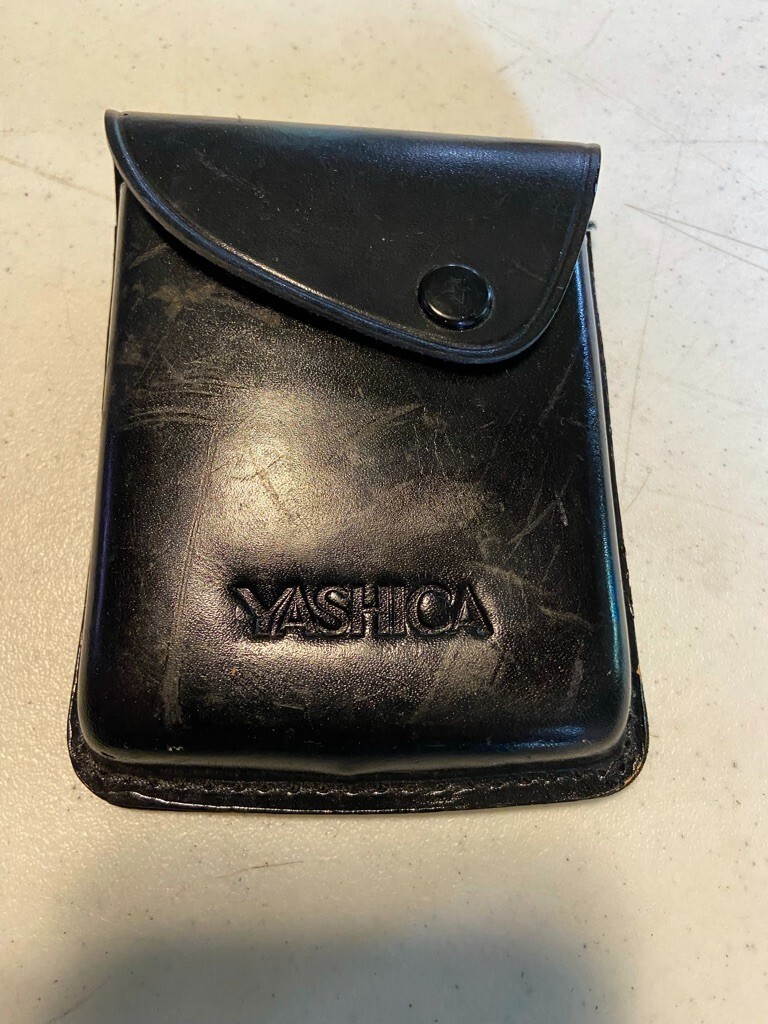 Vintage Yashica Leather Lens Camera Holder