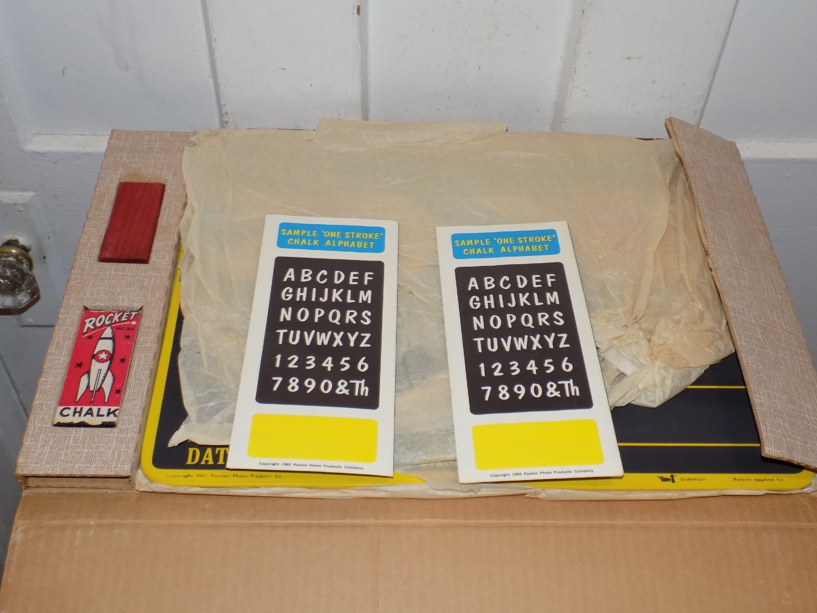 Vintage Lights Camera Action Home Movie Titler NOS in Box!.