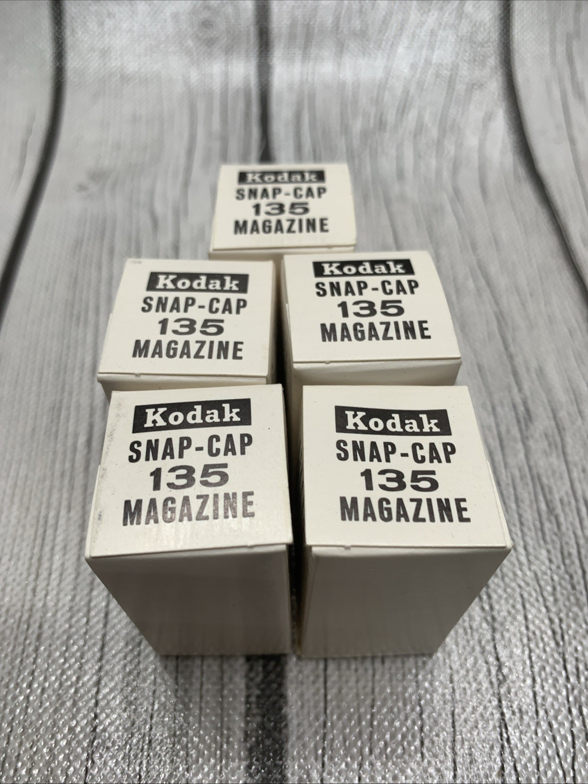Lot of 5 – Kodak Snap-Cap 135 Film Magazine All New