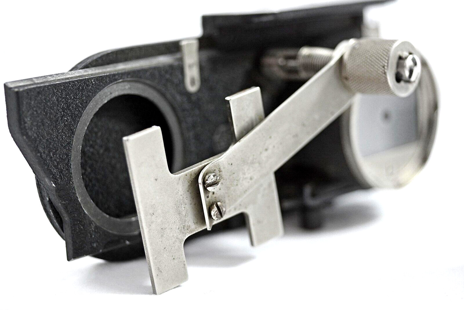 LEICA M CAMERA OOZAB FOCASING STAGE FOCOSLIDE WITH REPRO TUBE AND MAGNIFIER