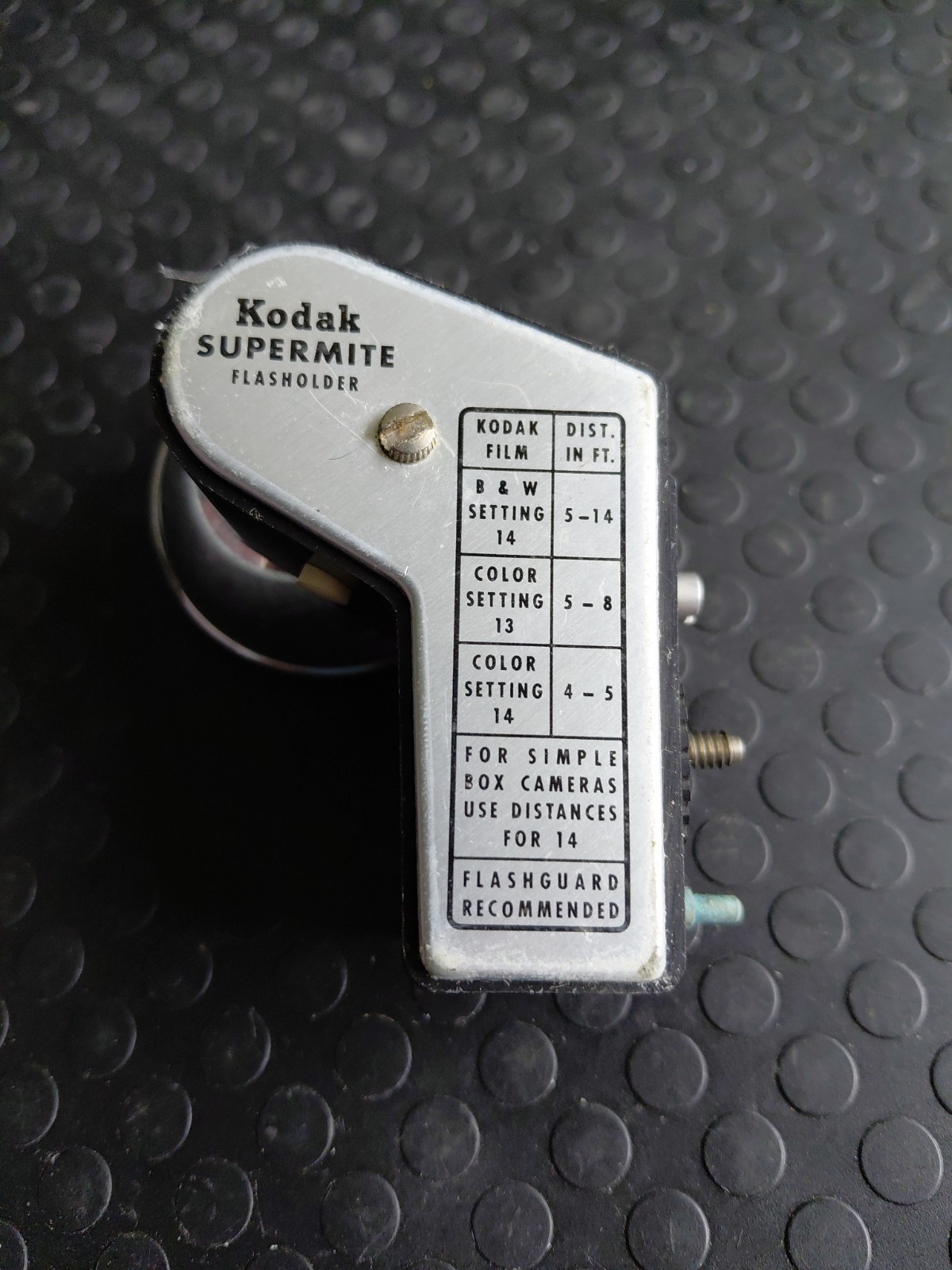 Vintage Kodak Supermite Flasholder For Vintage Camera