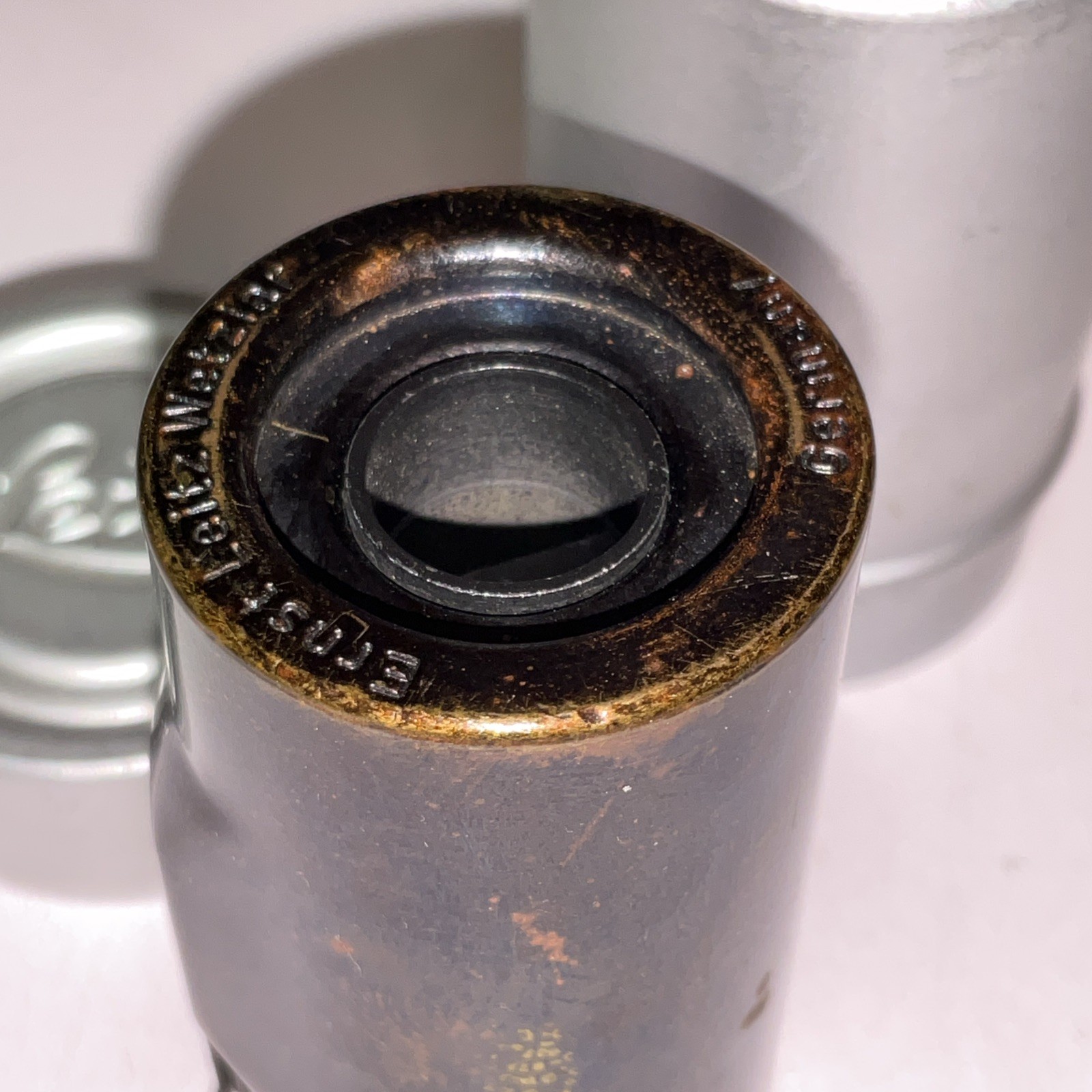Vintage Leica Leitz Wetzlar Germany Reloadable 35mm Film Cassette w/ Metal Case