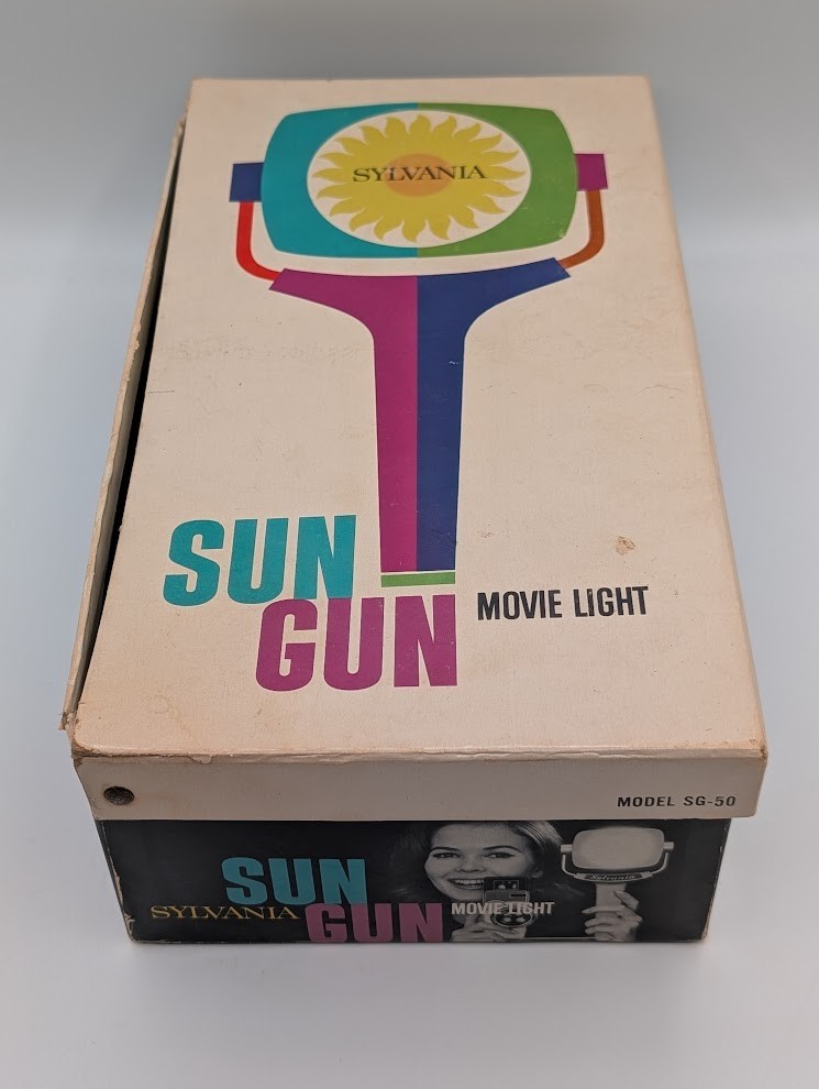 Vintage Sylvania Sun Gun Movie Light – Model SG-50 – Tested
