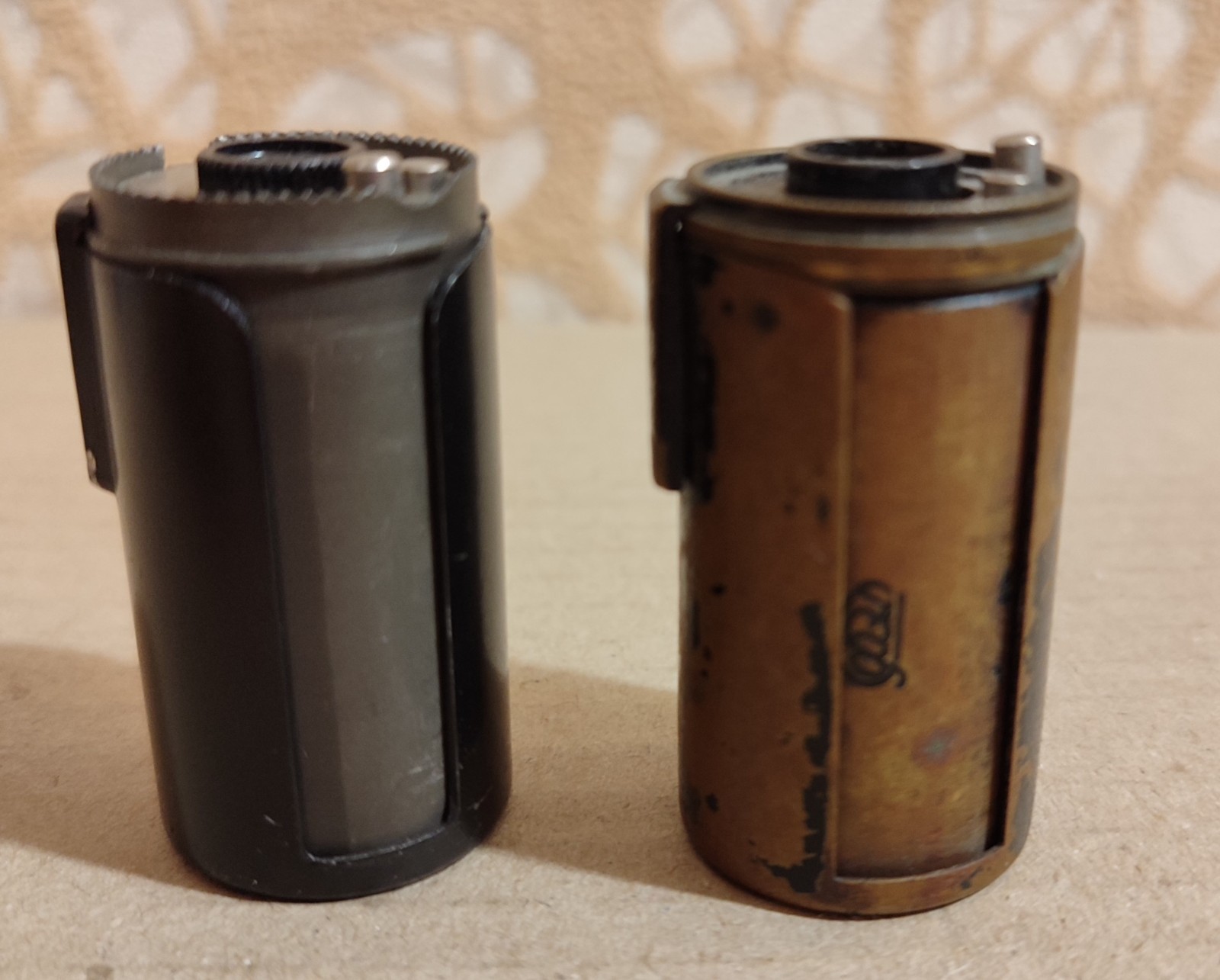 RARE USSR CASSETTE re-loadable 35mm film Kiev Contax, FED Cameras 2pcs