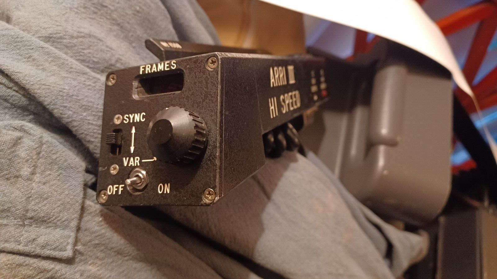 Arriflex 35-3 Speed Control
