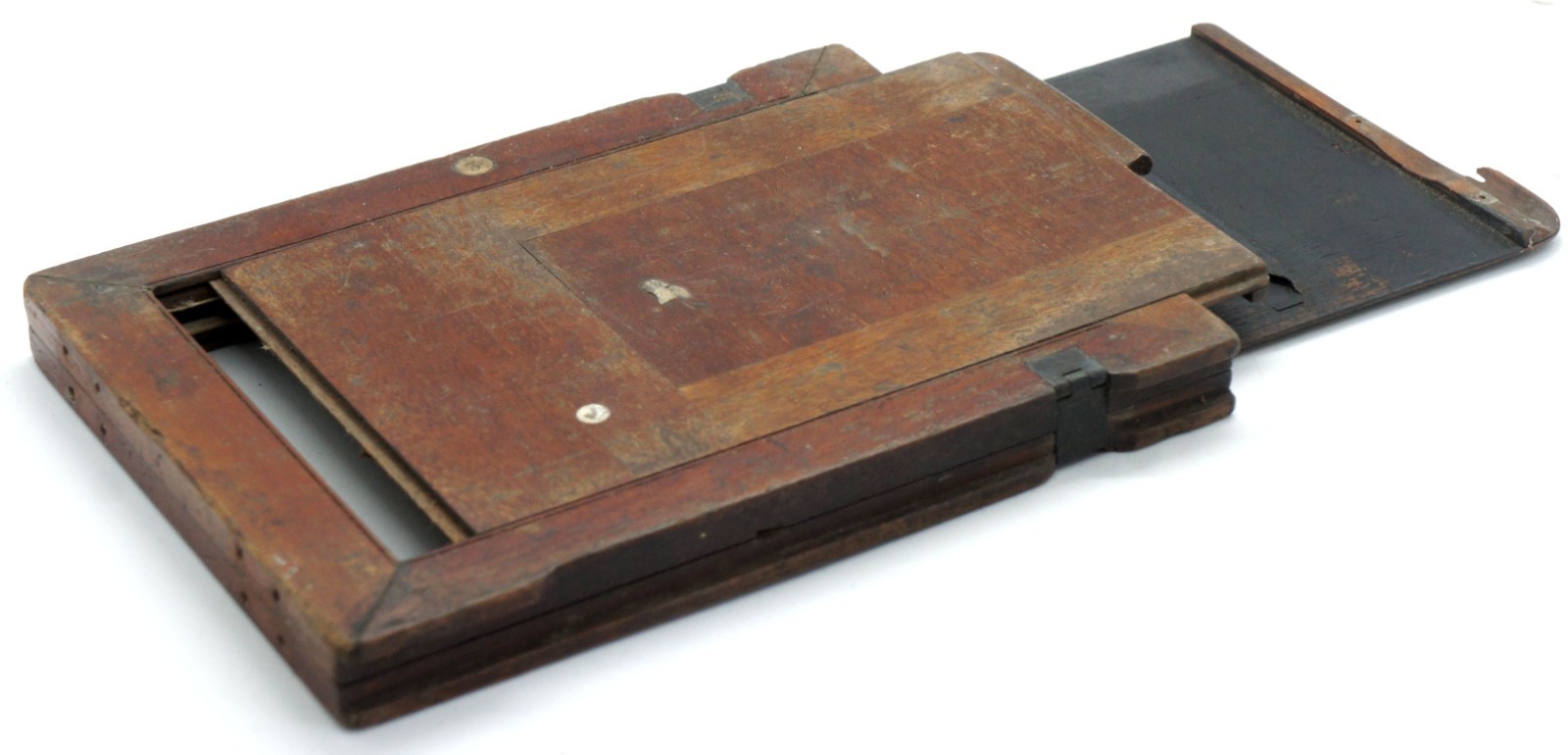 Vintage Wooden Mahogany Film Plate Holder for Large Format 4.5×6.5 ” Cameras