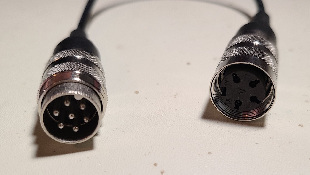 Bolex MM Power Cable for Tobin TXM10-B, ~0.3m (1ft)