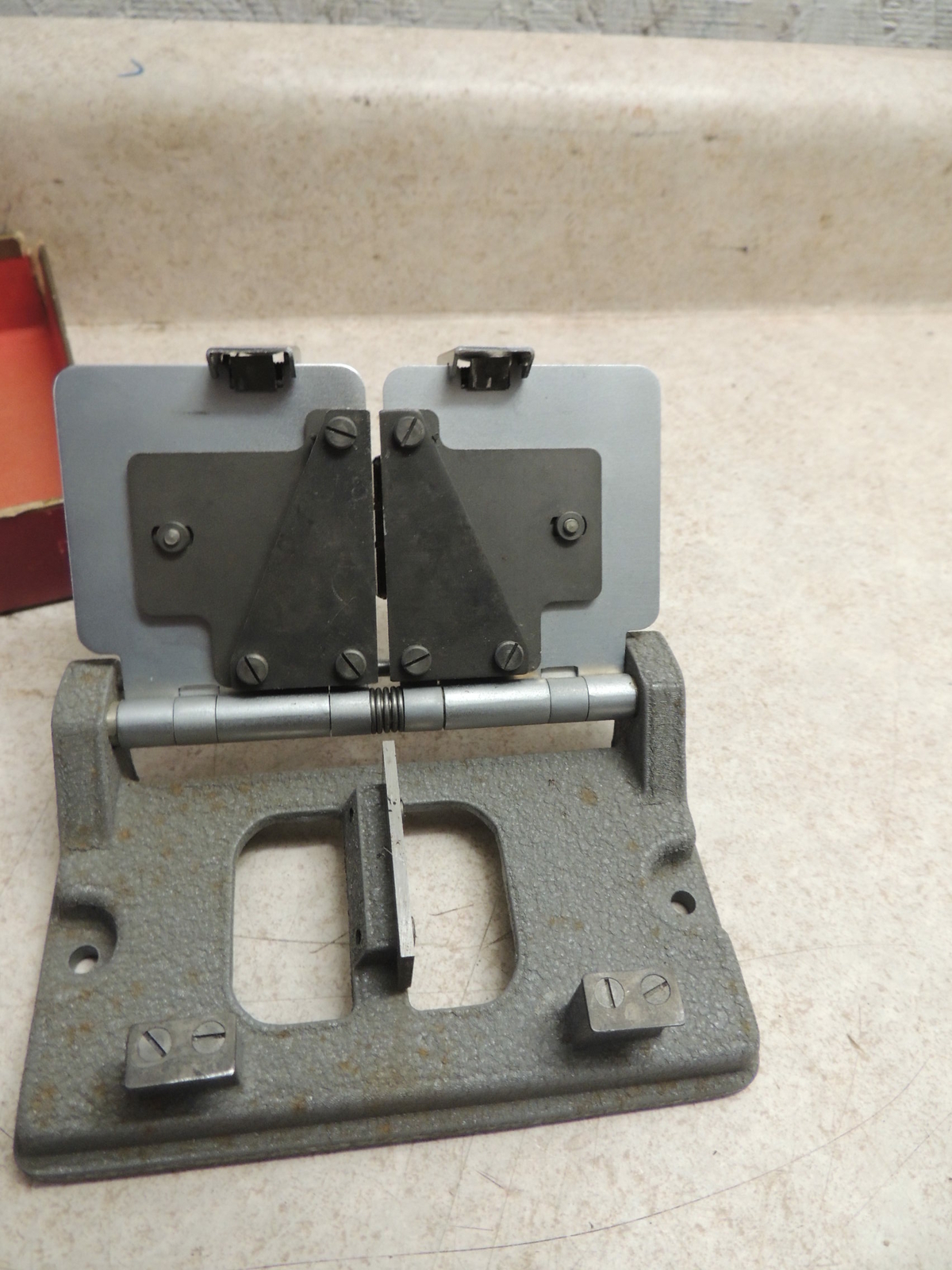 Paillard Film Splicer, Vintage in Original Box, Switzerland, Clean