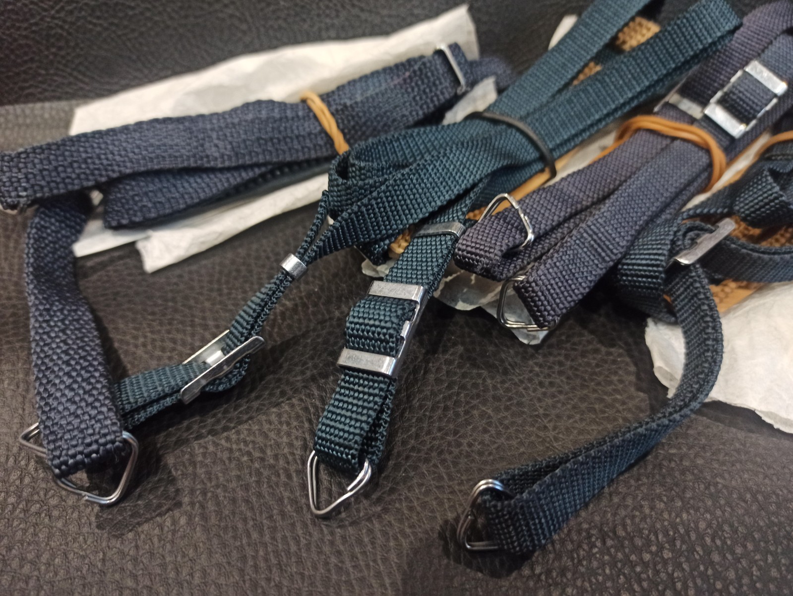 Original neck strap with fasteners for Kiev 6 19 shoulder pad medium format 1 ps