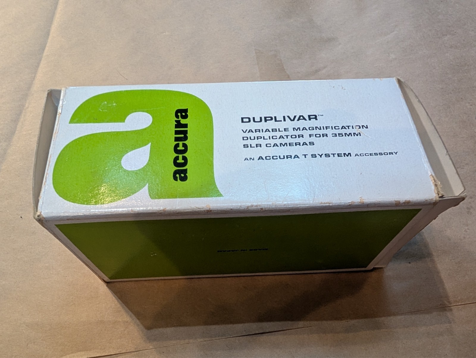 Accura Duplivar Variable Magnification Duplicator for 35mm SLR Camera
