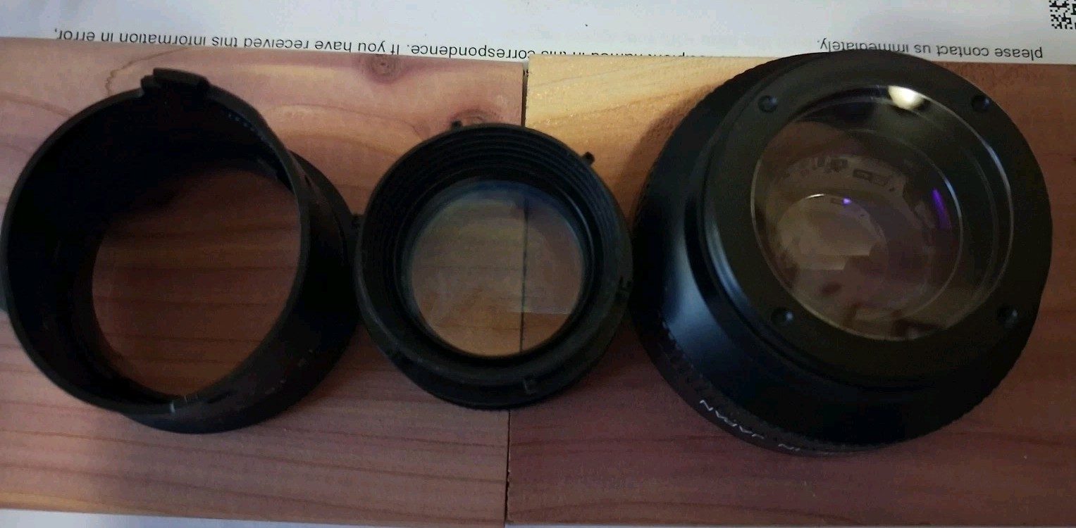 Lot Of 3 Vintage Camera Japanese Photo Auxiliary lenses No Covers Free Ship