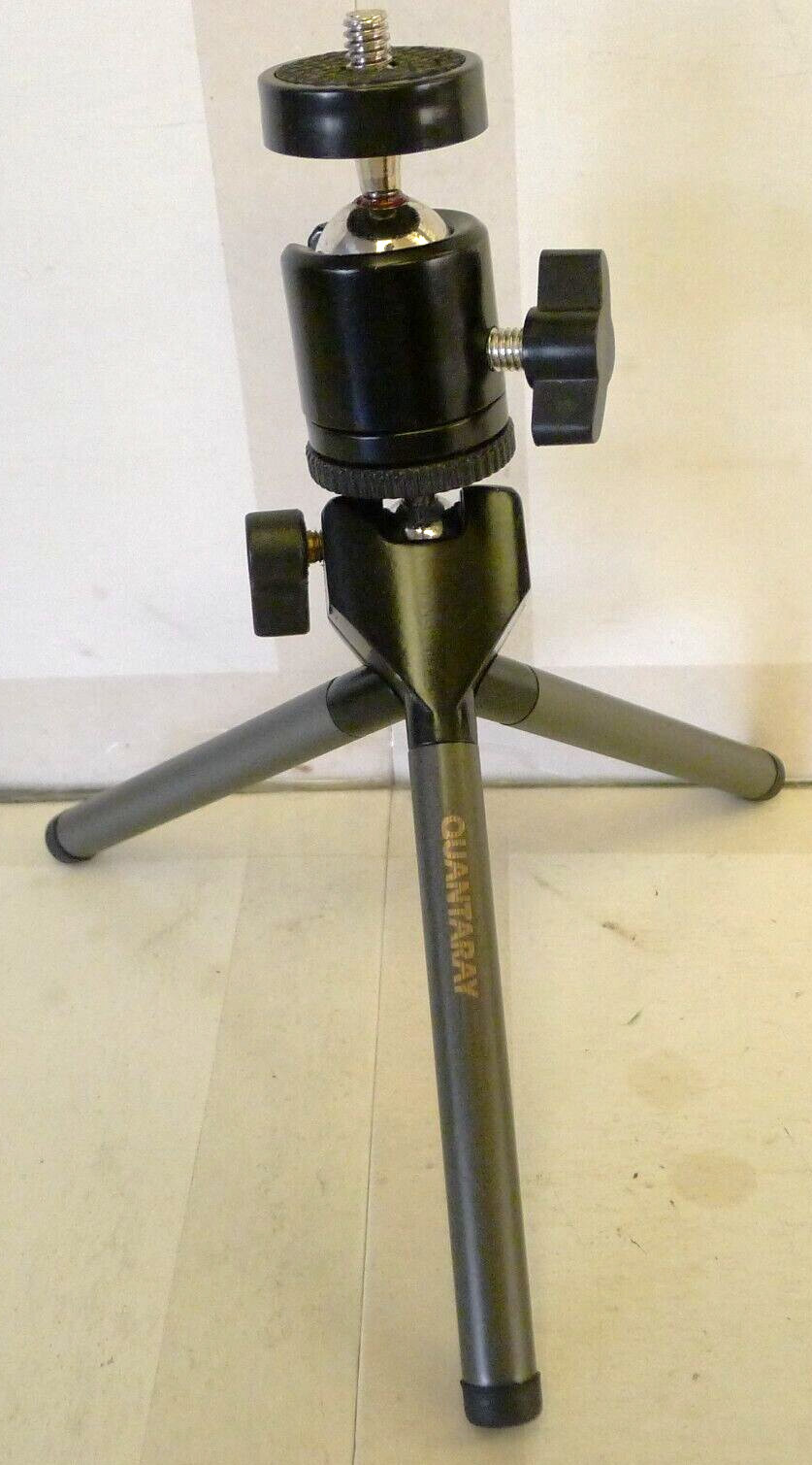 Quantaray Adjustable Hight Dual Ball Head Table Top Tripod – Used