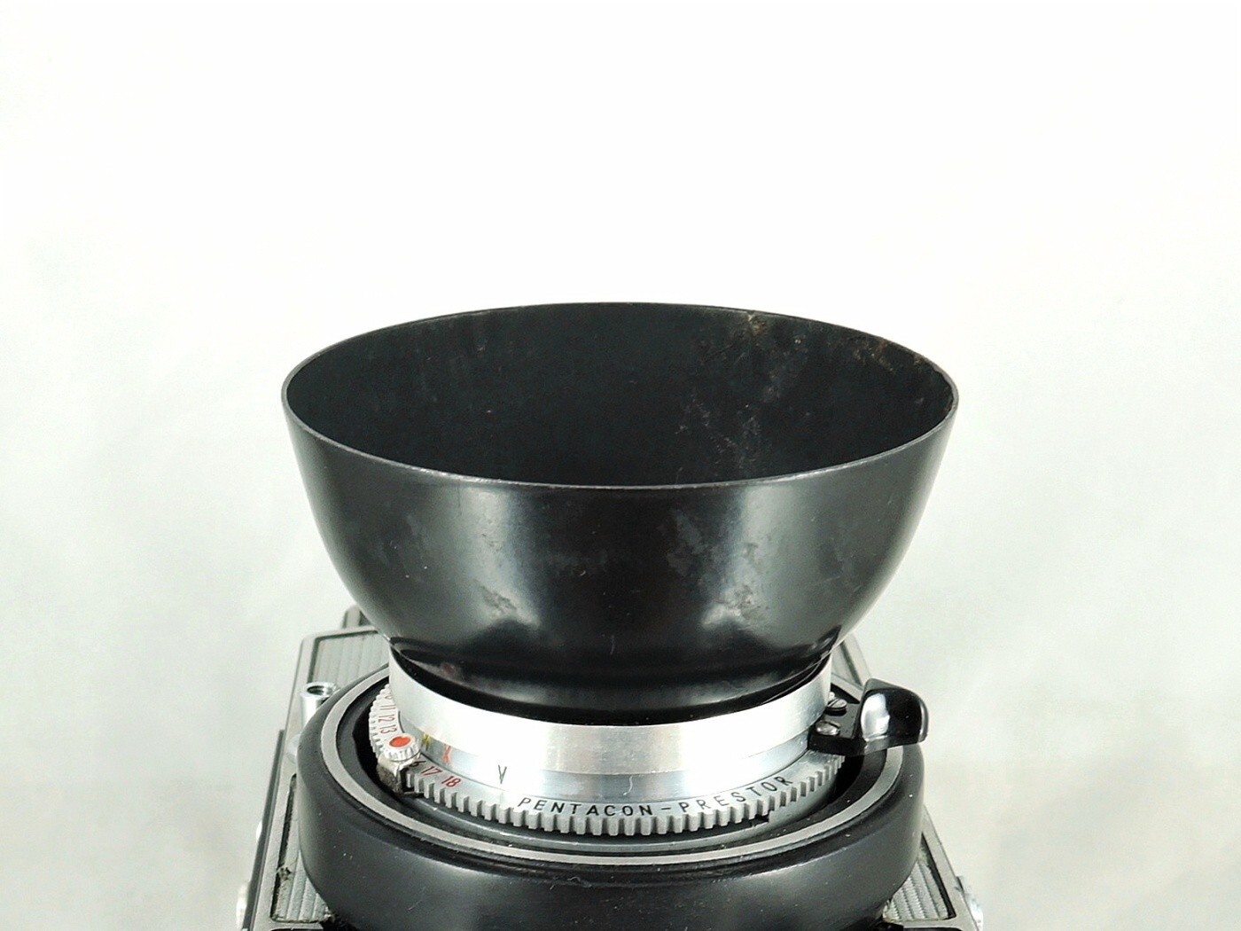 Shade hood Flexaret Meopta round bayonet B40 metal used used