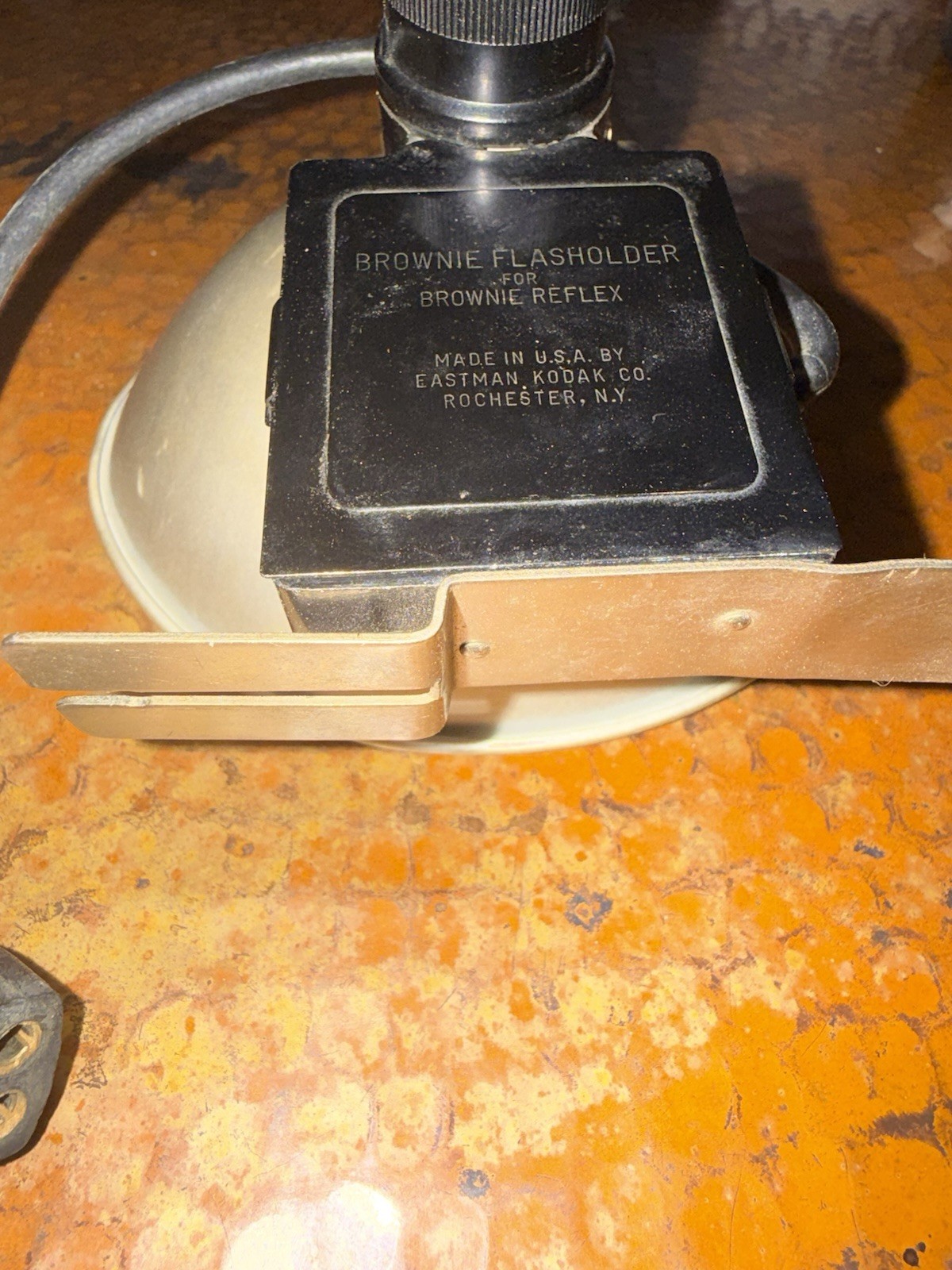 Vintage Brownie Flasholder for Brownie Reflex Synchro Model Camera in Box