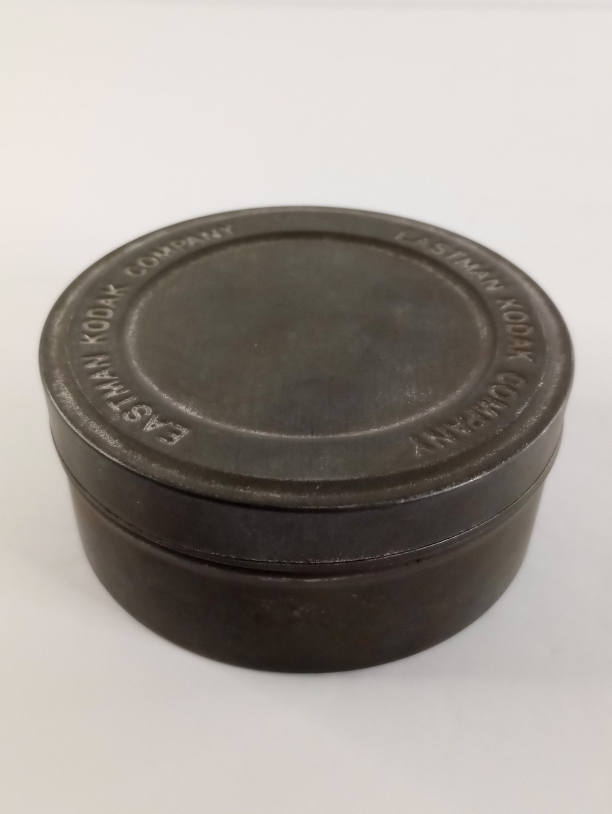 Vintage EASTMAN KODAK COMPANY TIN – Film Storage Reel Canister Advertising